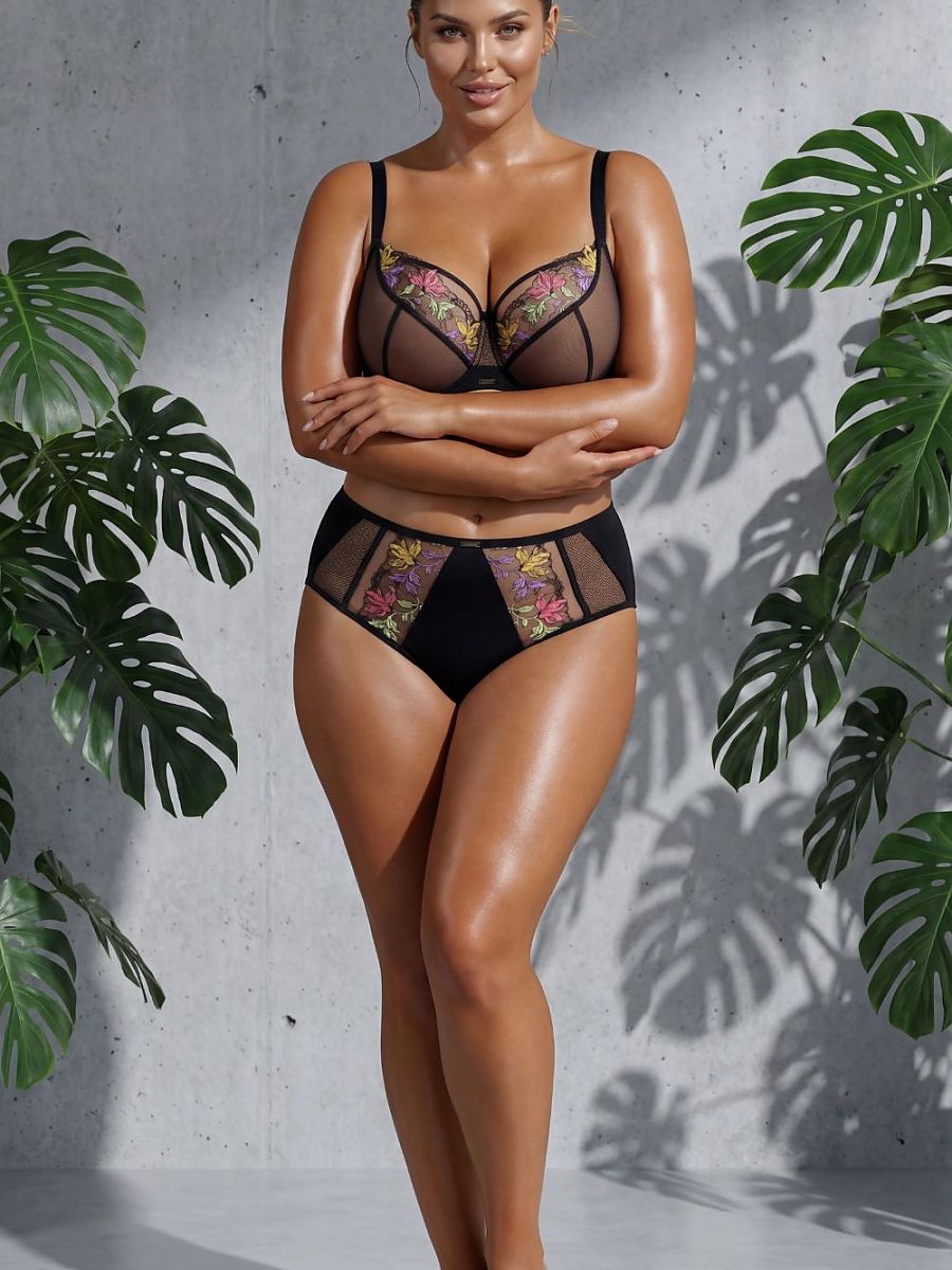 Soft Gorsenia Lingerie Negro Modelo 224269