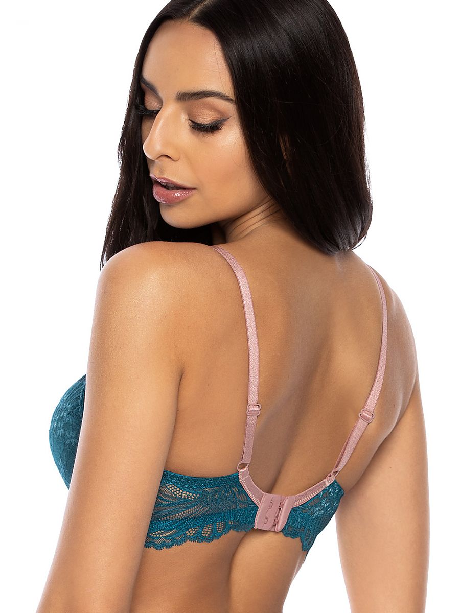 Sujetador Push-up Mat Azul Modelo 174610