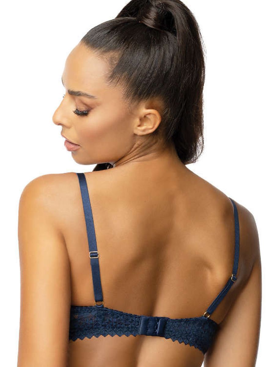 Sujetador Push-up Mat Azul Modelo 204115