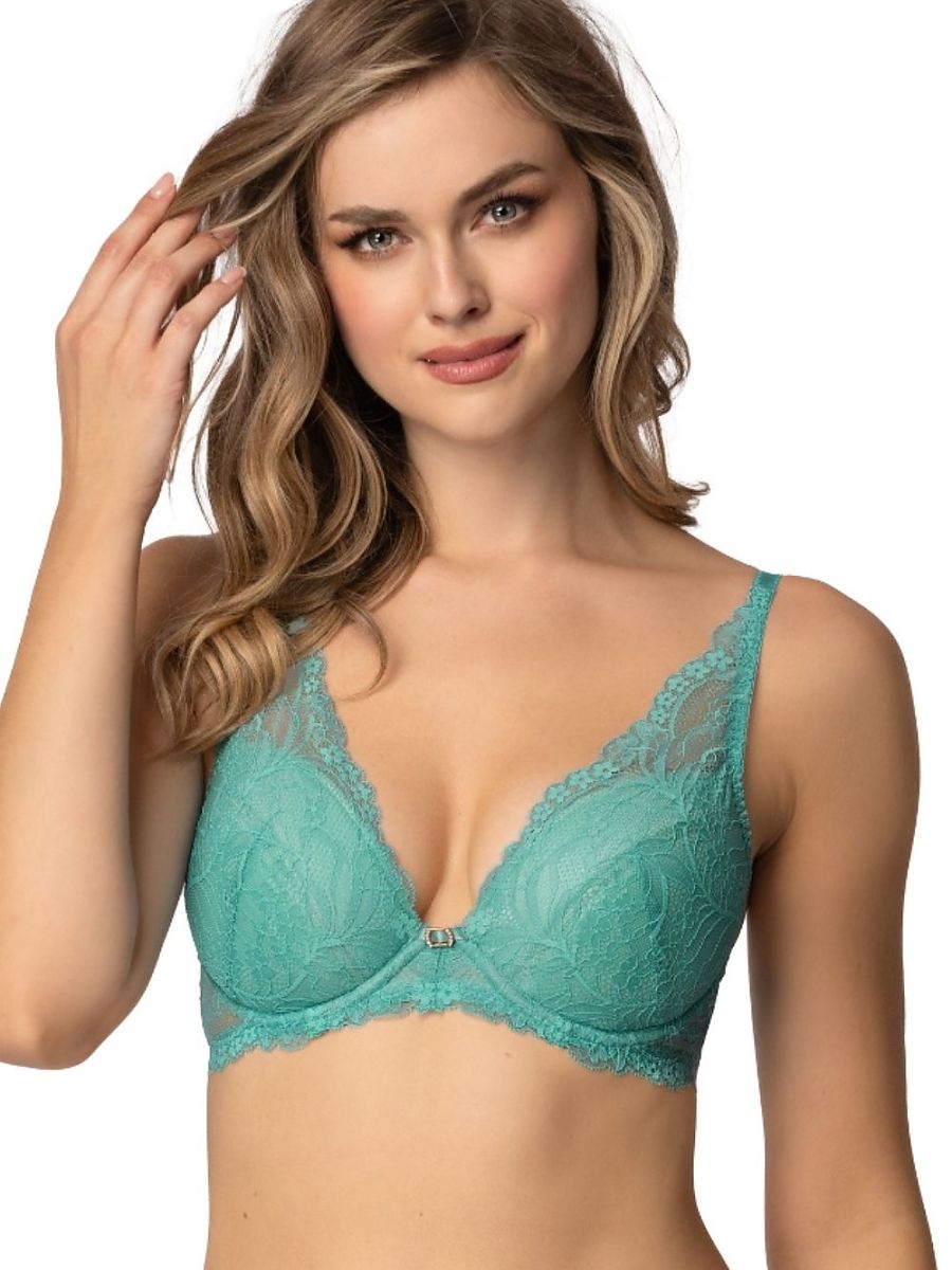 Sujetador Push-up Mat Azul Modelo 219281