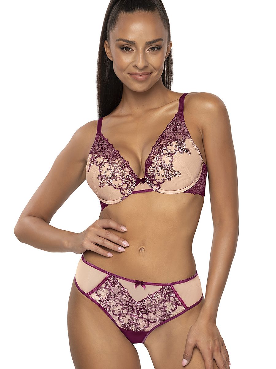 Sujetador Push-up Mat Beige Modelo 203971