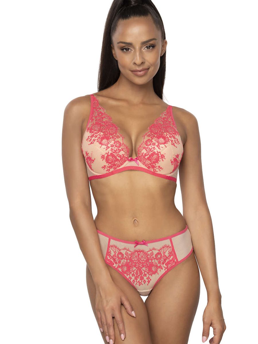 Sujetador Push-up Mat Beige Modelo 203982