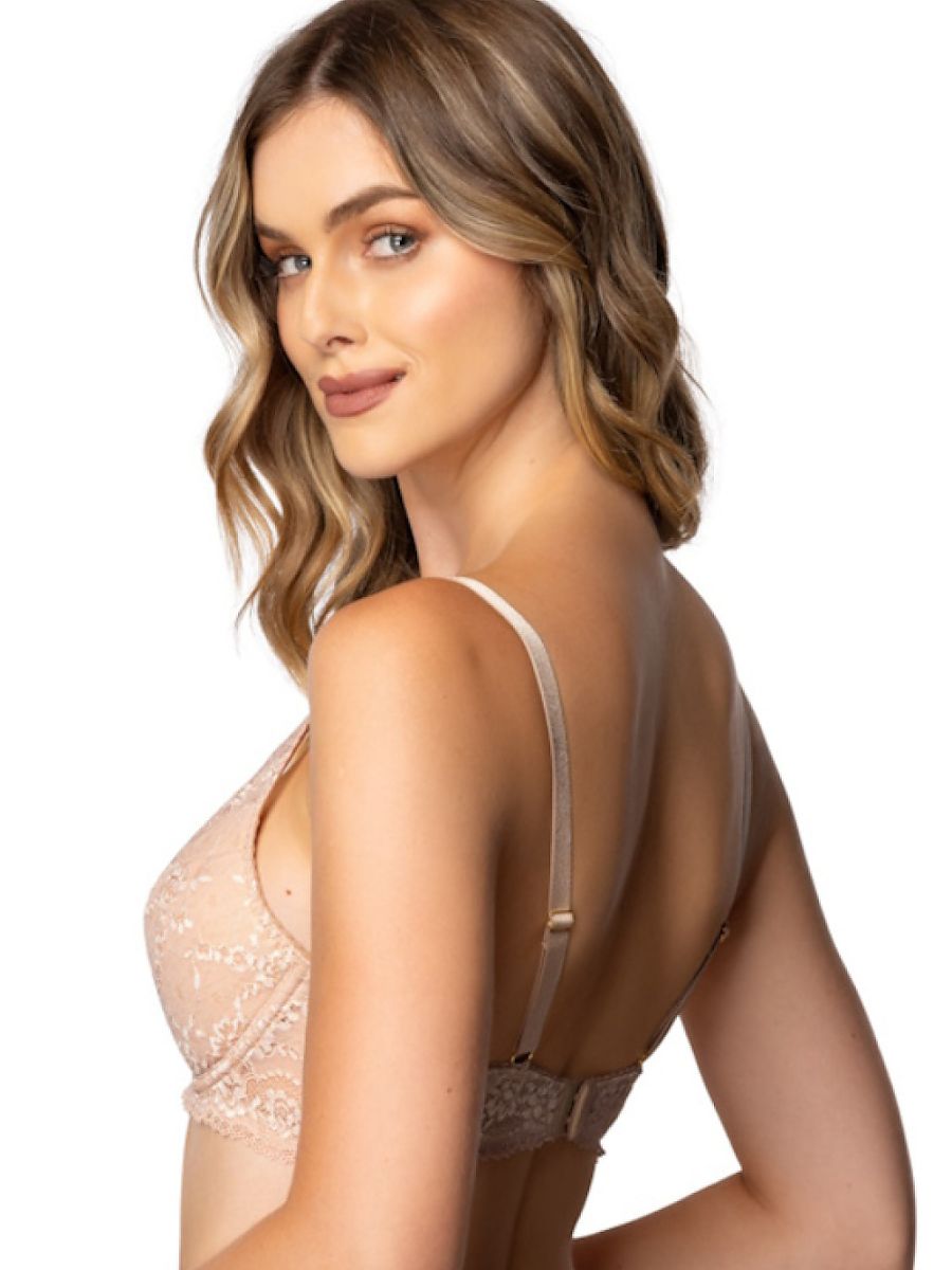 Sujetador Push-up Mat Beige Modelo 219286