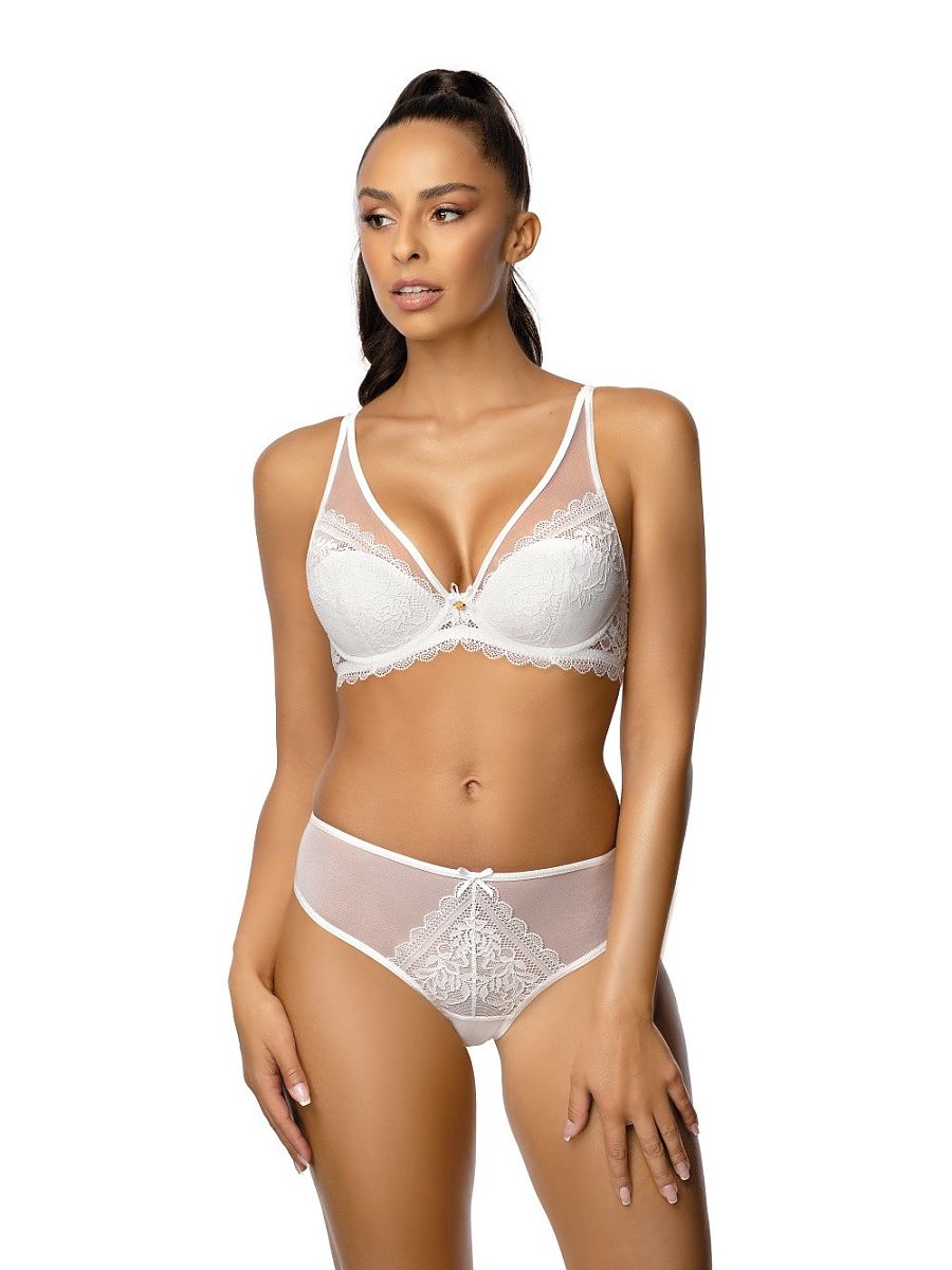 Sujetador Push-up Mat Blanco Modelo 204119