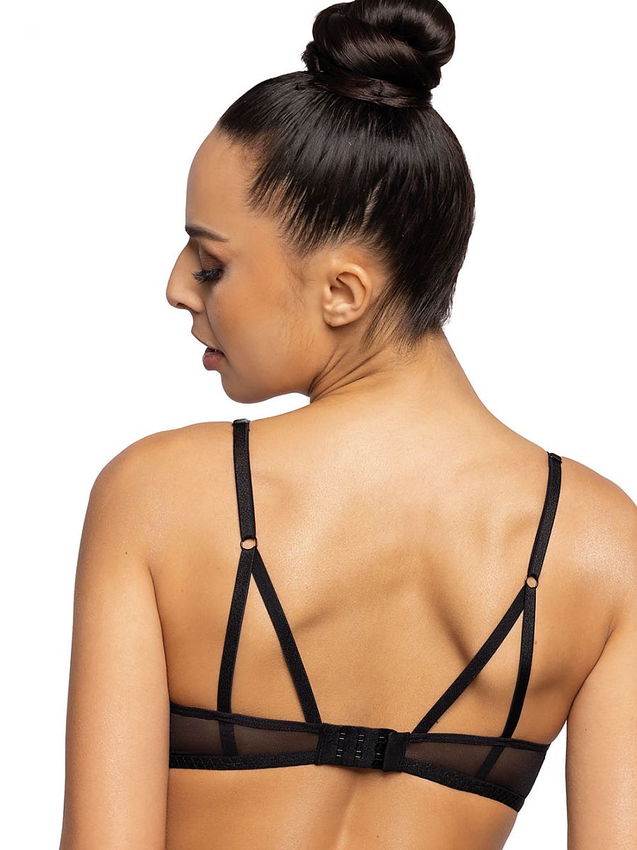 Sujetador Push-up Mat Negro Modelo 190253