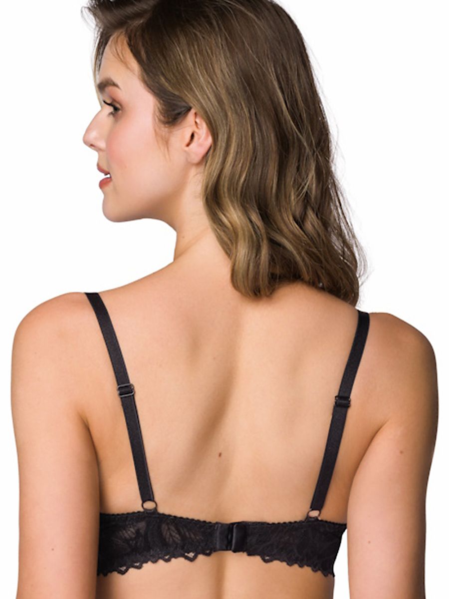 Sujetador Push-up Mat Negro Modelo 203960