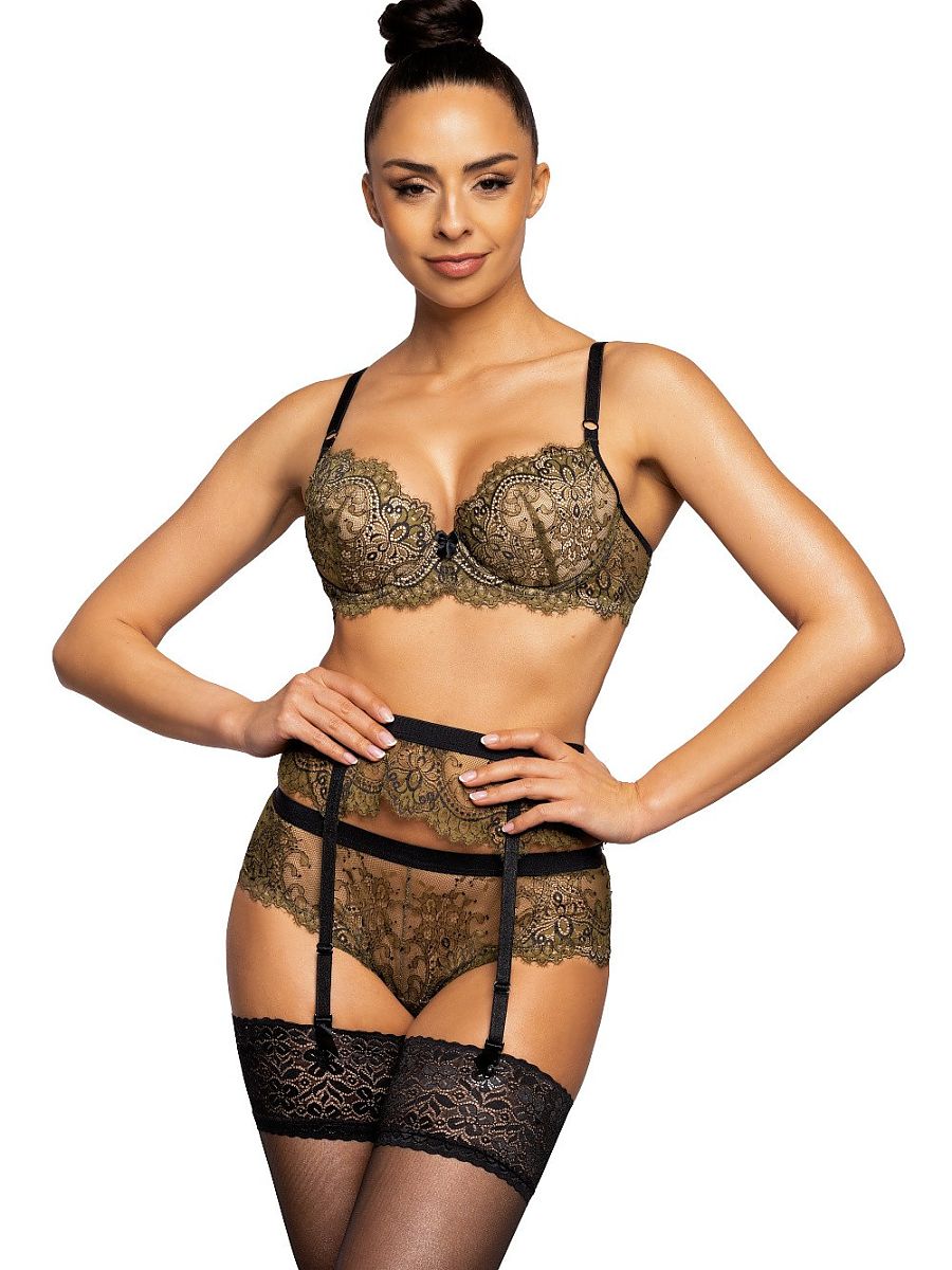 Sujetador Push-up Mat Negro Modelo 203985