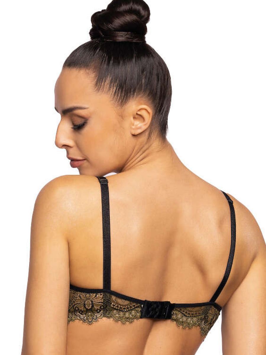 Sujetador Push-up Mat Negro Modelo 203985