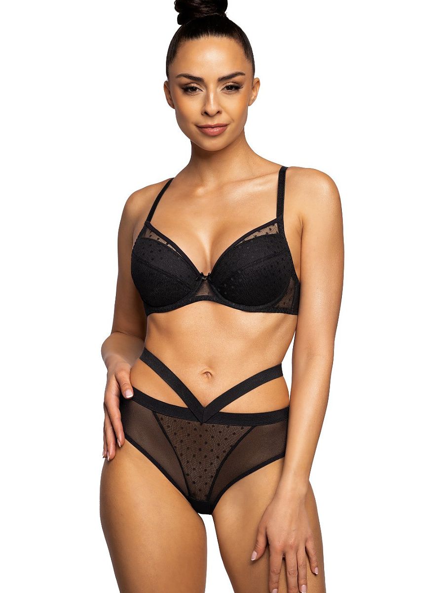 Sujetador Push-up Mat Negro Modelo 203993