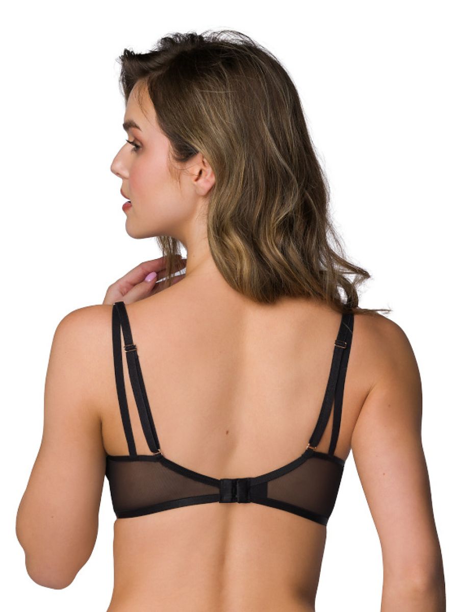 Sujetador Push-up Mat Negro Modelo 204181