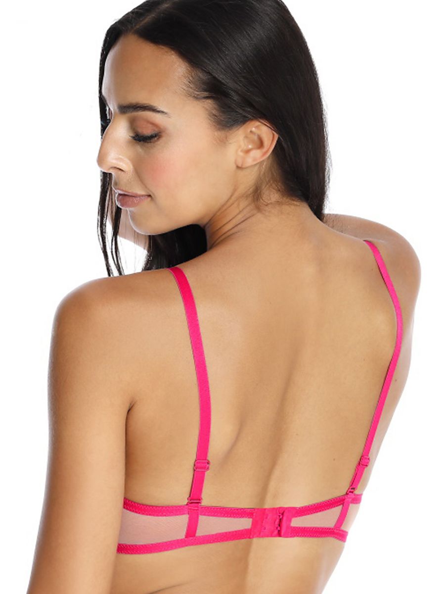 Sujetador Push-up Mat Rosa Modelo 167116