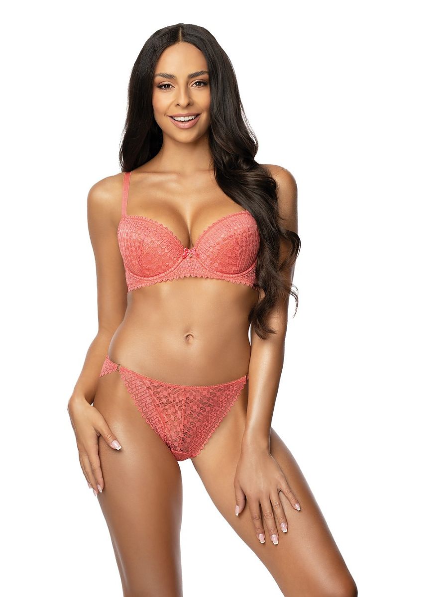 Sujetador Push-up Mat Rosa Modelo 204117