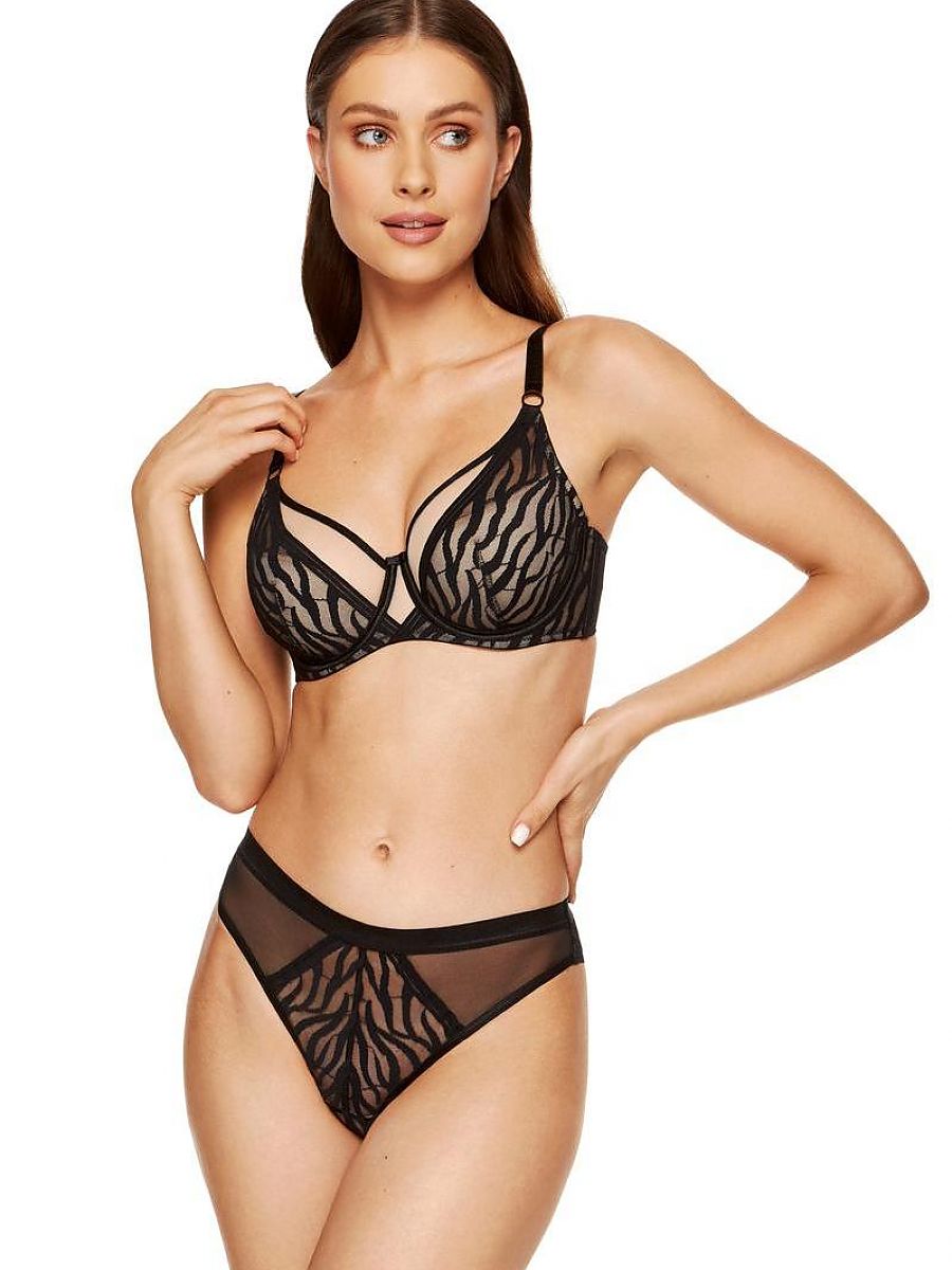 Sujetador Semi-soft Gorteks Negro Modelo 195705