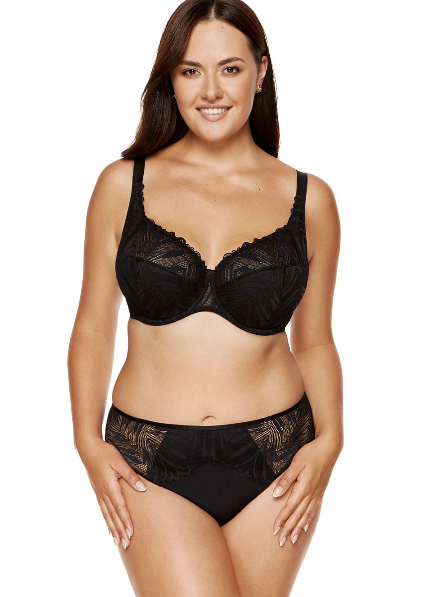 Sujetador Semi-soft Gorteks Negro Modelo 201075