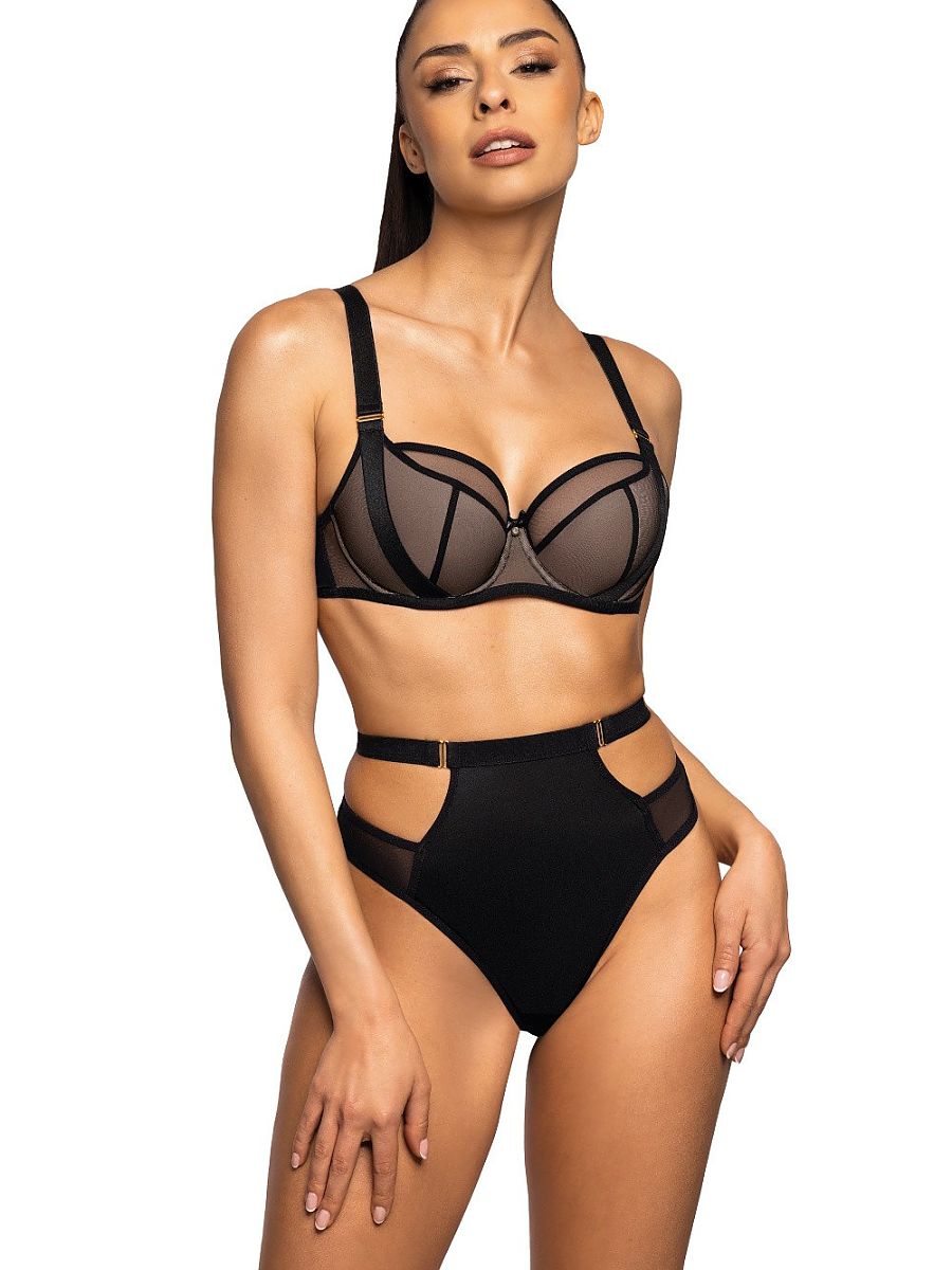 Sujetador Semi-soft Mat Negro Modelo 204113