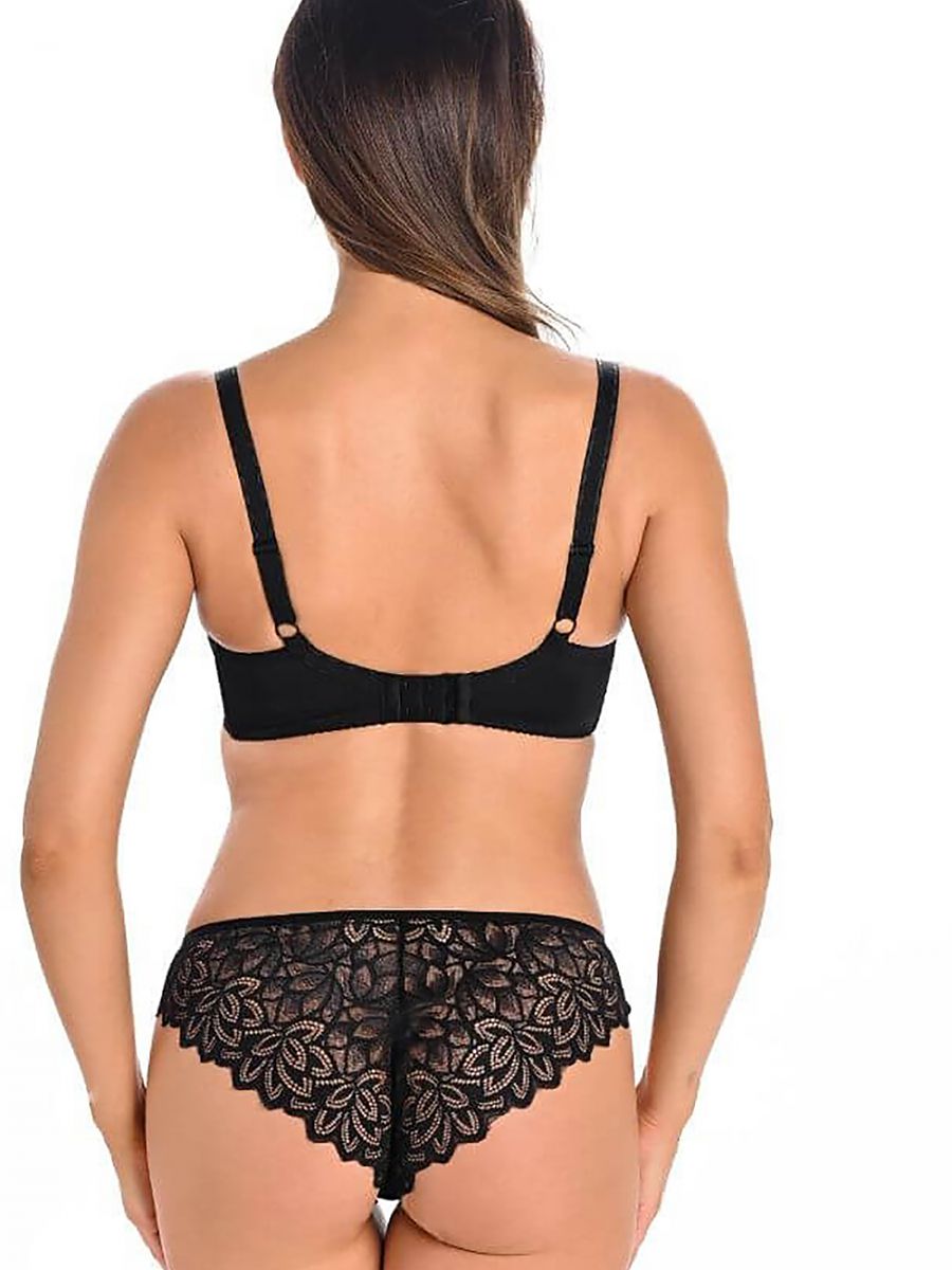 Sujetador zilian style panties Negro Modelo 182909