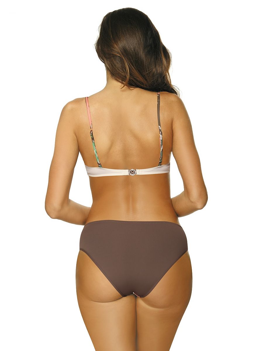 Swimsuit two piece Marko Beige Modelo 112306