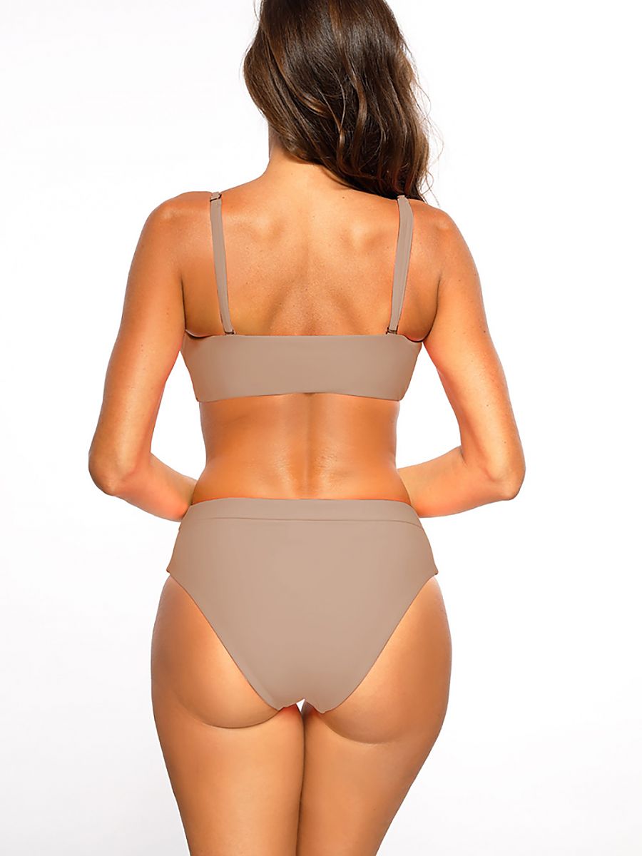 Swimsuit two piece Marko Beige Modelo 141214