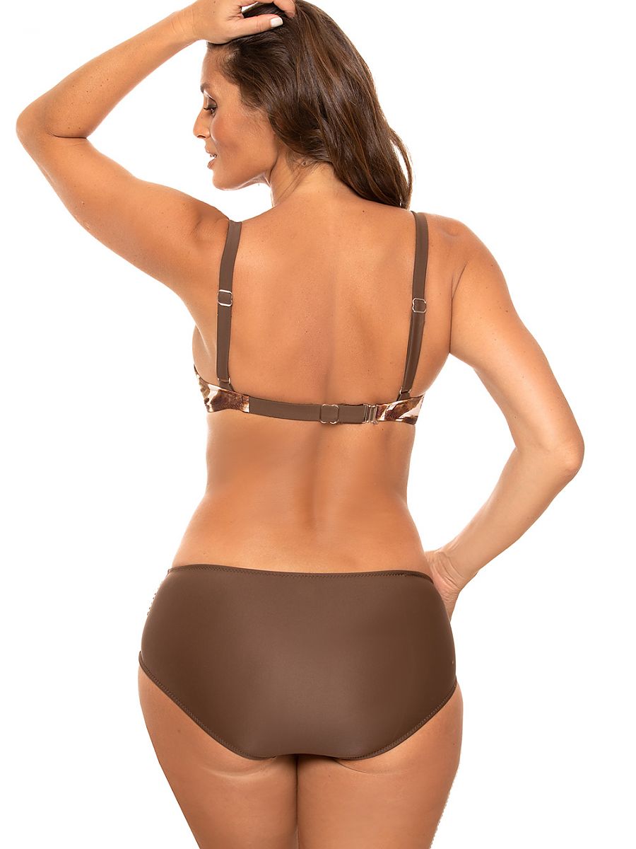 Swimsuit two piece Marko Marrón Modelo 165819