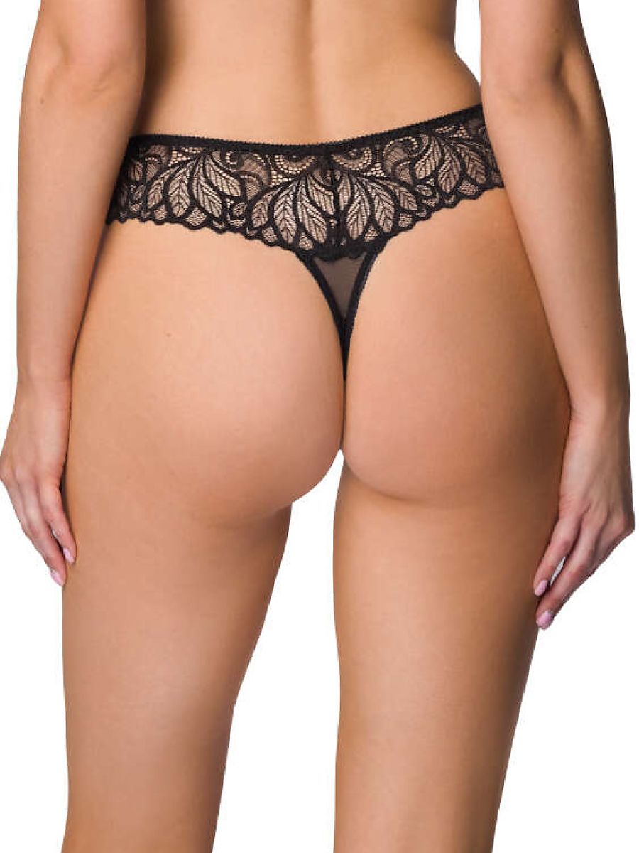 Tanga Mat Negro Modelo 204043