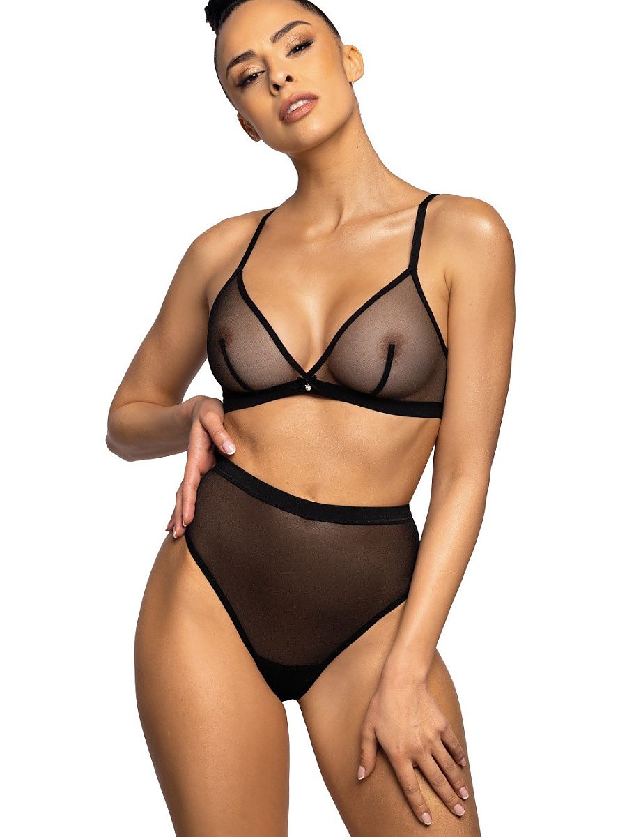 Tanga Mat Negro Modelo 204064