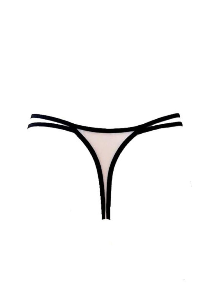 Tanga Mat Negro Modelo 204228